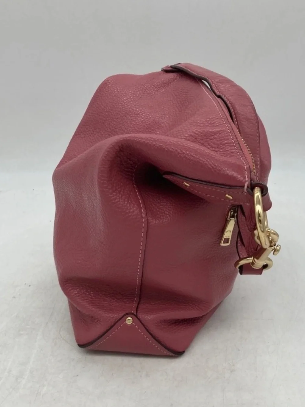 Coach Abby Duffle Maroon in EUC MSRP: $398.00 - Picture 9 of 16